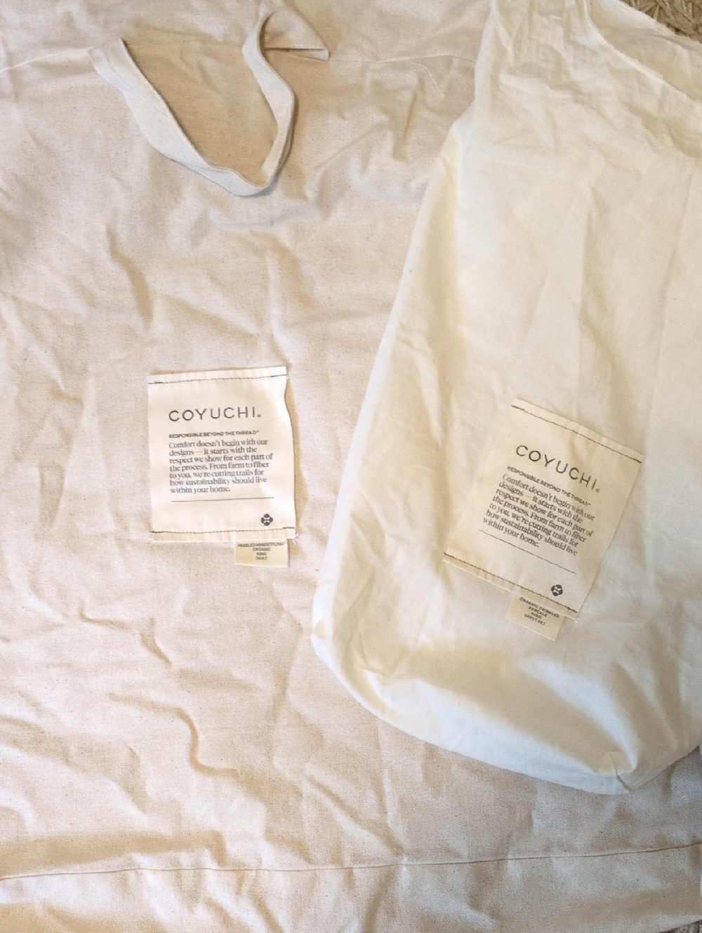 Extra Large Storage Bag & Tote Organic Cotton